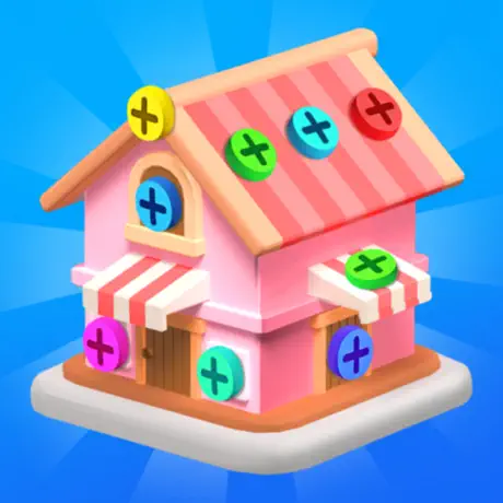 Screwdom 3D Logo